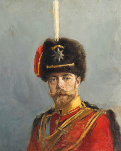 PORTRAIT STUDY OF EMPEROR NICHOLAS II