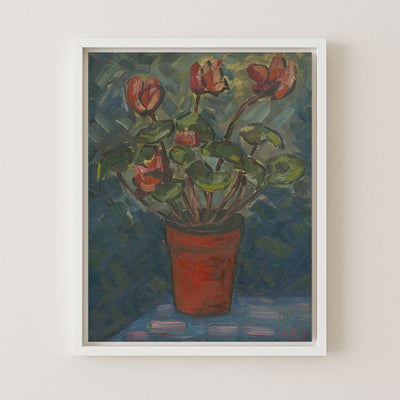 POTTED FLOWERS - Museum Quality Art
