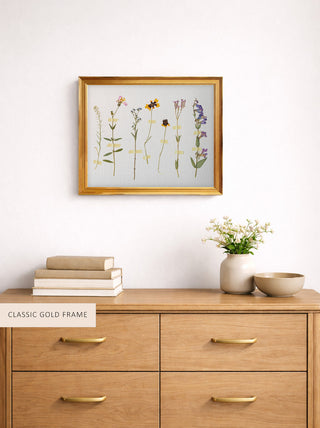 PRESSED WILDFLOWERS 2 - Museum Quality Art