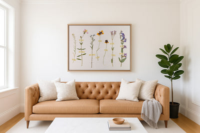 PRESSED WILDFLOWERS 2 - Museum Quality Art