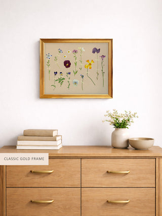 PRESSED WILDFLOWERS - Museum Quality Art