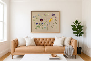 PRESSED WILDFLOWERS - Museum Quality Art