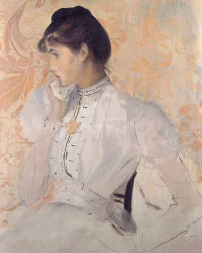 PRESUMED PORTRAIT OF HENRIETTE CHABOT - Museum Quality Art