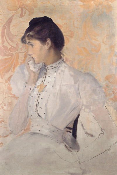 PRESUMED PORTRAIT OF HENRIETTE CHABOT - Museum Quality Art