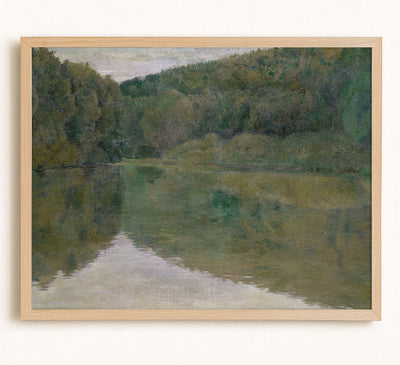 QUIET POND - Museum Quality Art