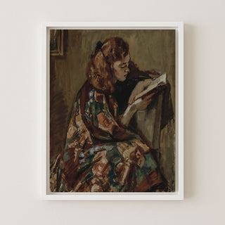 READING GIRL - Museum Quality Art