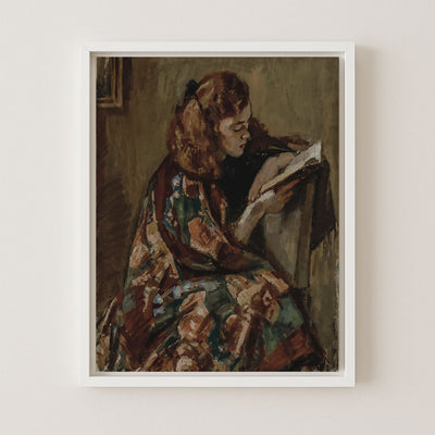 READING GIRL - Museum Quality Art