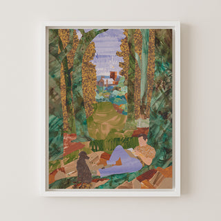 Reading in the Woods