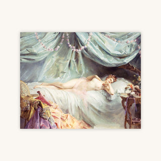 RECLINING NUDE IN AN ELEGANT INTERIOR — Primary Image