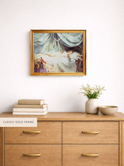 Reclining Nude in an Elegant Interior