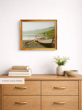 Red Boat at Rest