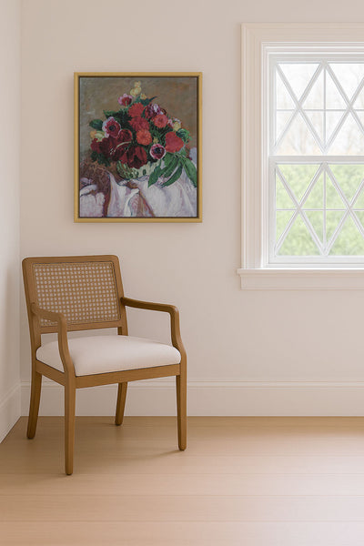 RED BOUQUET - Museum Quality Art