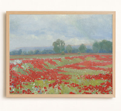 RED POPPIES - Museum Quality Art