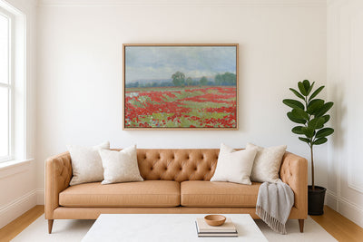 RED POPPIES - Museum Quality Art