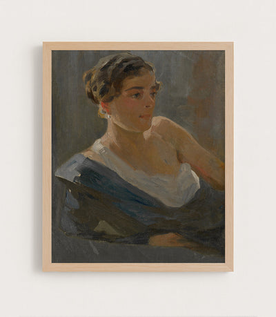 RESTING LADY - Museum Quality Art