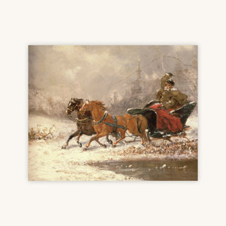 RETURNING HOME IN WINTER — Primary Image