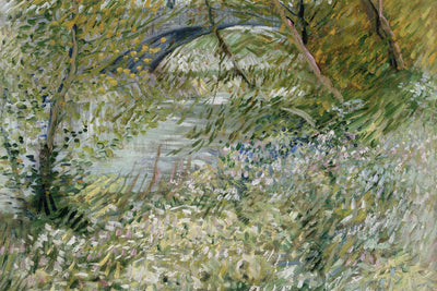 RIVER BANK IN SPRINGTIME