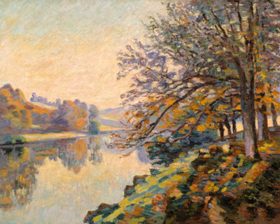 Riverbank, Autumn