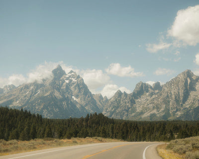 Road to the Tetons