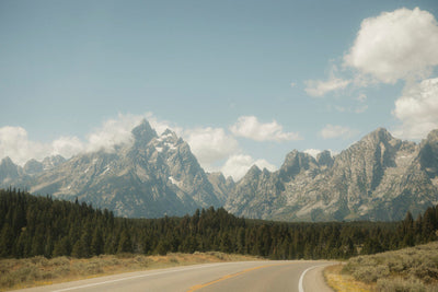 Road to the Tetons