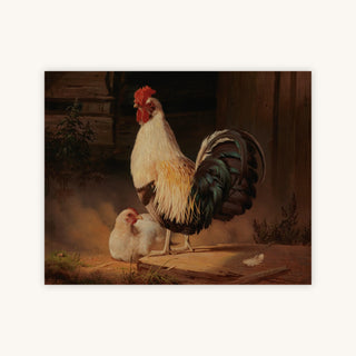 ROOSTER AND CHICKEN — Primary Image