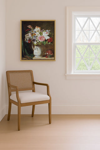 Roses and Other Flowers in Porcelain