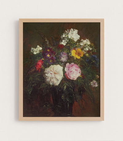 ROSES AND PHLOX - Museum Quality Art