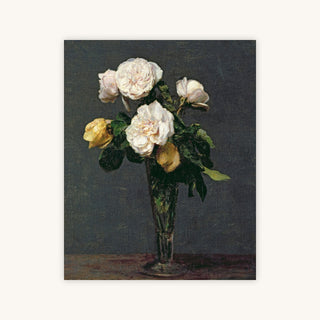 ROSES IN A CHAMPAGNE FLUTE — Primary Image
