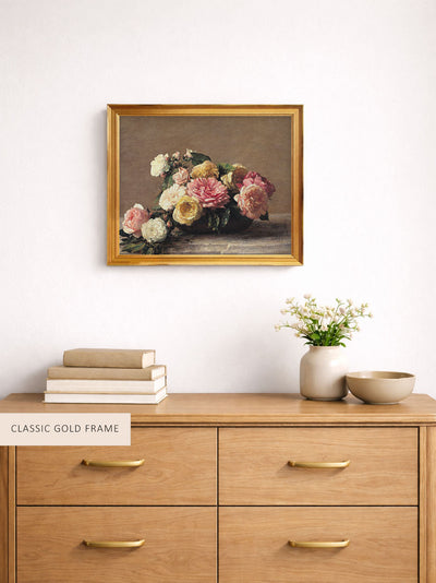 Roses in a Dish