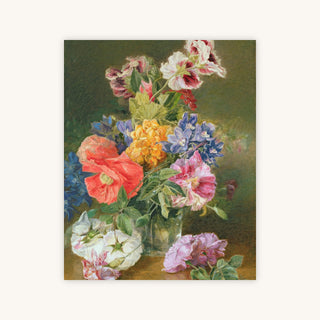 ROSES, POPPY, AND PELARGONIA — Primary Image