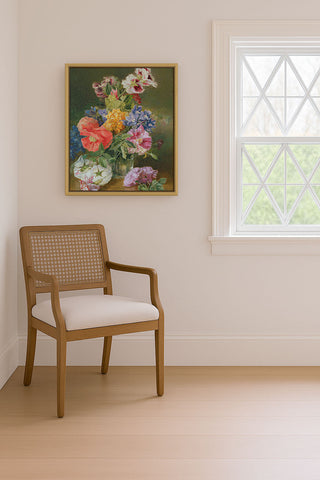 Roses, Poppy, and Pelargonia