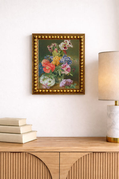 Roses, Poppy, and Pelargonia