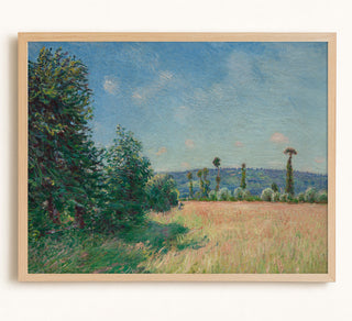 SAHURS MEADOWS IN MORNING SUN - Museum Quality Art