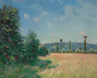 SAHURS MEADOWS IN MORNING SUN - Museum Quality Art