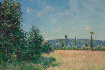SAHURS MEADOWS IN MORNING SUN - Museum Quality Art