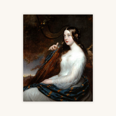 SARAH PLAYING THE HARP — Primary Image