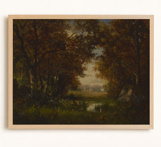 Scene in the Forest of Fontainebleau