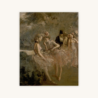 SCENE IN THE WINGS OF A THEATRE — Primary Image