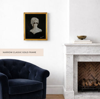 Sculpture Avec Des Jumelles D'Opera