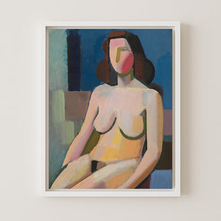 Seated Female Model