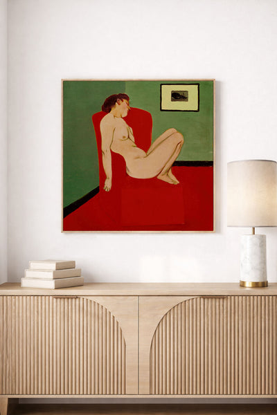 Seated Female Nude
