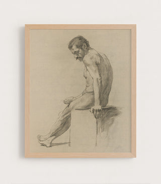 SEATED MODEL I - Museum Quality Art