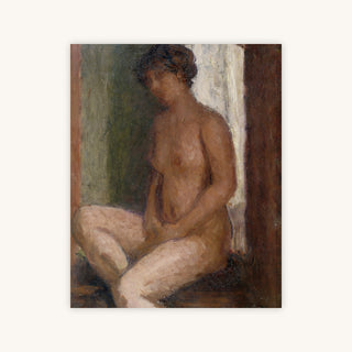 SEATED NUDE AGAINST THE LIGHT — Primary Image