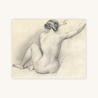 SEATED NUDE SKETCH — Primary Image