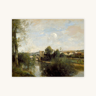 SEINE AND OLD BRIDGE AT LIMAY — Primary Image