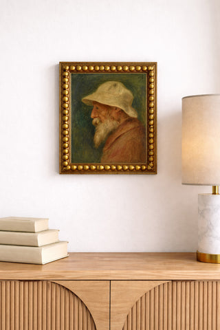 Self-Portrait with White Hat
