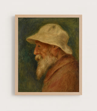 Self-Portrait with White Hat