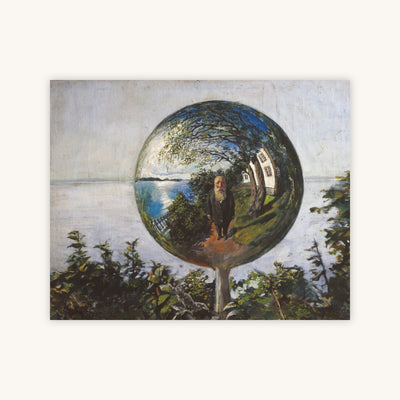 SELF PORTRAIT IN A GLASS BALL — Primary Image