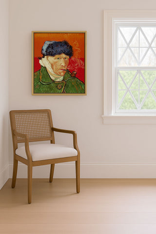 SELF PORTRAIT WITH BANDAGED EAR - Museum Quality Art