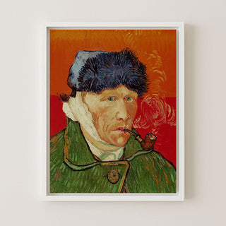 SELF PORTRAIT WITH BANDAGED EAR - Museum Quality Art